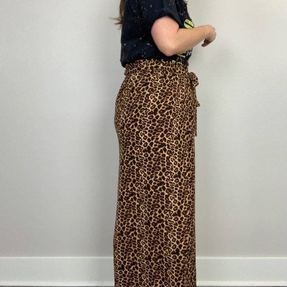 Get Spotted Leopard Maxi Skirt Small Animal Print - Picture 5 of 8